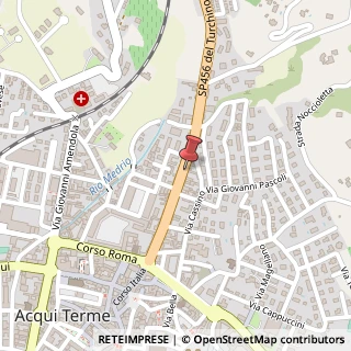 Mappa Via Nizza, 108, 15011 Acqui Terme, Alessandria (Piemonte)