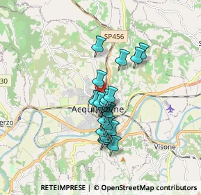 Mappa Via Schiappadoglie, 15011 Acqui Terme AL, Italia (1.2515)
