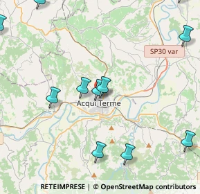 Mappa Via Schiappadoglie, 15011 Acqui Terme AL, Italia (5.48182)