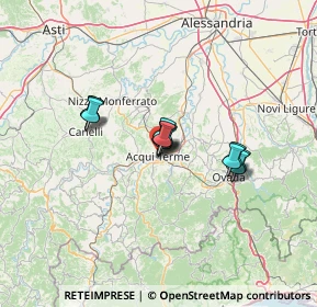 Mappa Via Schiappadoglie, 15011 Acqui Terme AL, Italia (9.06333)