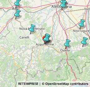 Mappa Via Schiappadoglie, 15011 Acqui Terme AL, Italia (18.53667)