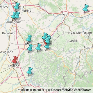 Mappa Via Alcide De Gasperi, 12051 Alba CN, Italia (18.15538)