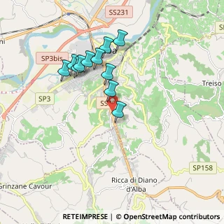 Mappa Via Alcide De Gasperi, 12051 Alba CN, Italia (1.65182)