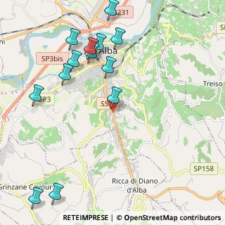 Mappa Via Alcide De Gasperi, 12051 Alba CN, Italia (2.58231)
