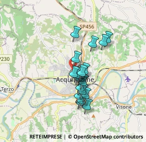 Mappa Via Giuseppe Cesare Abba, 15011 Acqui Terme AL, Italia (1.302)