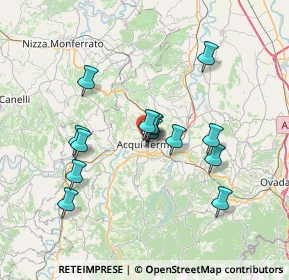 Mappa Via Giuseppe Cesare Abba, 15011 Acqui Terme AL, Italia (6.255)