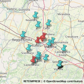 Mappa Via Madonna, 41011 Campogalliano MO, Italia (16.818)