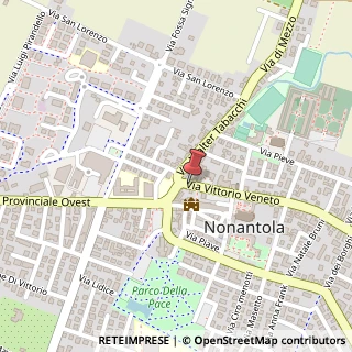 Mappa Via Vittorio Veneto, 332, 41015 Nonantola, Modena (Emilia Romagna)