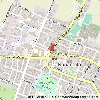 Mappa Via Vittorio Veneto, 92, 41015 Nonantola, Modena (Emilia Romagna)