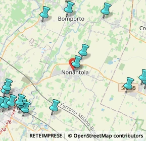 Mappa 41015 Nonantola MO, Italia (6.814)