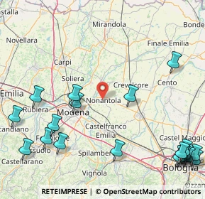 Mappa 41015 Nonantola MO, Italia (25.225)