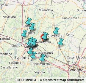 Mappa 41015 Nonantola MO, Italia (10.277)