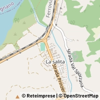 Mapa Fornovo di Taro