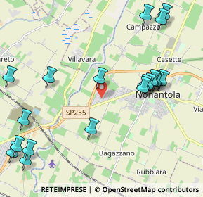 Mappa Via Nicolò Copernico, 41015 Nonantola MO, Italia (2.745)