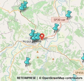 Mappa SP 30, 15011 Acqui Terme AL (5.745)