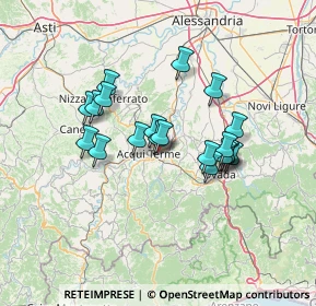 Mappa SP 30, 15011 Acqui Terme AL (11.2825)