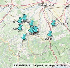 Mappa SP 30, 15011 Acqui Terme AL (9.43462)