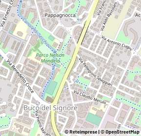 Mappa Via Francesco Zinani, 42122 Reggio nell'Emilia RE, Italia (0.18214)