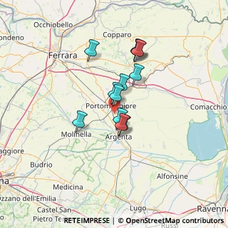 Mappa Via Crocetta, 44015 Portomaggiore FE, Italia (10.11833)