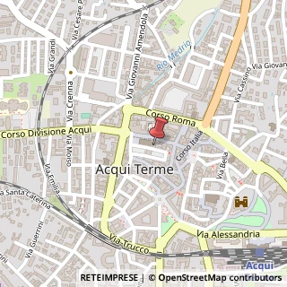Mappa Piazza Orto San Pietro, 26, 15011 Acqui Terme, Alessandria (Piemonte)