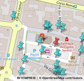 Mappa Piazza Addolorata, 15011 Acqui Terme AL, Italia (0.076)