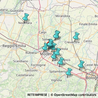 Mappa Via Alessandro Cavazza, 41122 Modena MO, Italia (10.785)