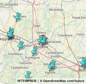 Mappa Via Alessandro Cavazza, 41122 Modena MO, Italia (20.52333)