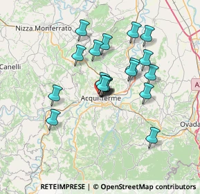 Mappa Via Guglielmo Marconi, 15011 Acqui Terme AL, Italia (5.77579)