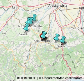 Mappa Via Guglielmo Marconi, 15011 Acqui Terme AL, Italia (8.78769)