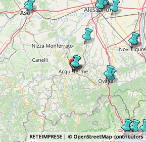Mappa Via Guglielmo Marconi, 15011 Acqui Terme AL, Italia (23.91316)