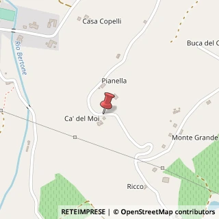 Mappa Via Ric?, 10, 43035 Felino PR, Italia, 43035 Felino, Parma (Emilia Romagna)