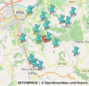 Mappa Presso MiaClara Relais, 12051 Alba CN, Italia (1.96313)