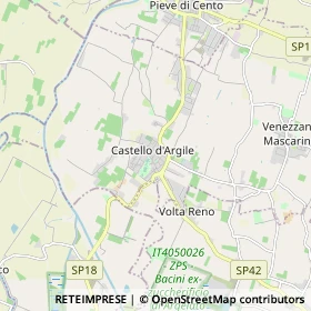 Mappa Castello d'Argile