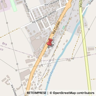 Mappa Via Cuneo, 125a, 12042 Bra, Cuneo (Piemonte)