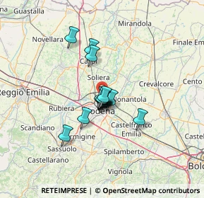 Mappa Via Repubblica di S. Marino, 41122 Modena MO, Italia (7.97133)