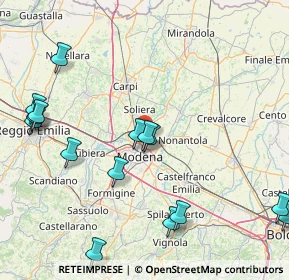 Mappa Via Repubblica di S. Marino, 41122 Modena MO, Italia (20.45933)