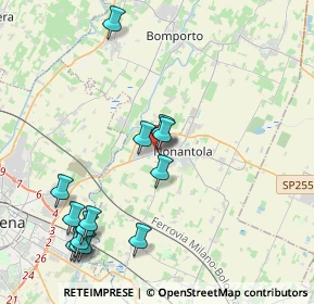 Mappa Tangenziale di Nonantola, 41015 Nonantola MO, Italia (4.68857)
