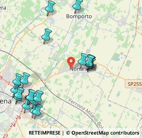 Mappa Tangenziale di Nonantola, 41015 Nonantola MO, Italia (5.1915)