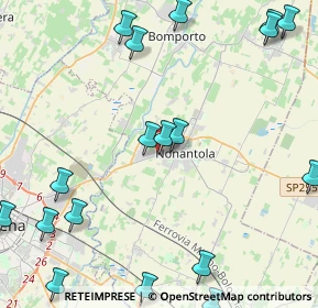 Mappa Tangenziale di Nonantola, 41015 Nonantola MO, Italia (6.304)