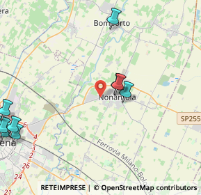 Mappa Tangenziale di Nonantola, 41015 Nonantola MO, Italia (6.04)