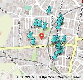 Mappa Piazza Allende, 15011 Acqui Terme AL, Italia (0.212)