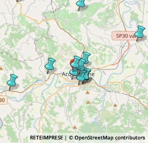 Mappa Piazza Allende, 15011 Acqui Terme AL, Italia (3.3925)