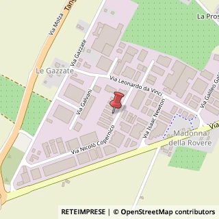 Mappa Via Nicolò Copernico, 61, 41015 Nonantola, Modena (Emilia Romagna)
