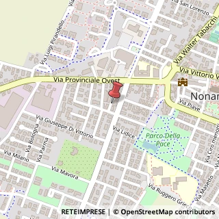 Mappa Via della Pace, 13, 41015 Nonantola, Modena (Emilia Romagna)
