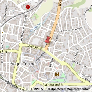 Mappa Via Nizza, 9, 15011 Acqui Terme, Alessandria (Piemonte)