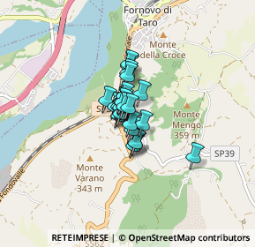 Mappa Via Alfredo Zerbini, 43045 Fornovo di Taro PR, Italia (0.35385)