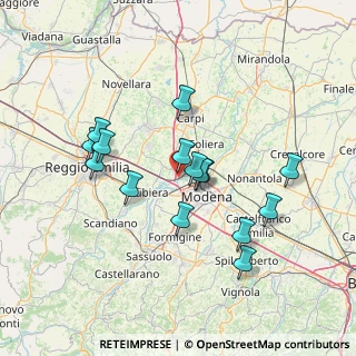 Mappa Via Magnagallo Est, 41011 Campogalliano MO, Italia (13.20867)