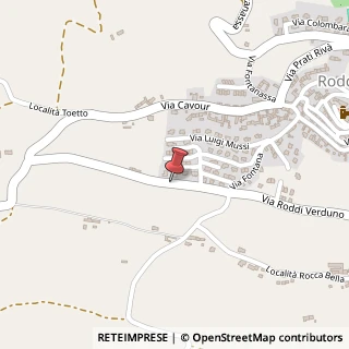 Mappa Via Roddi Verduno, 42, 12060 Roddi, Cuneo (Piemonte)