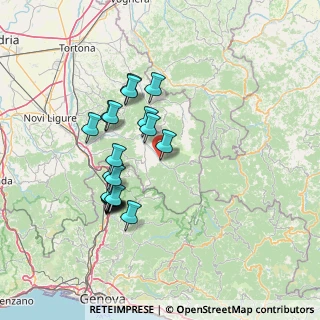 Mappa SP 140, 15060 Cabella Ligure AL (13.236)
