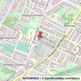 Mappa Via Belli, 16, 42123 Reggio nell'Emilia, Reggio nell'Emilia (Emilia Romagna)